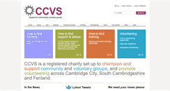 Desktop Screenshot of cambridgecvs.org.uk